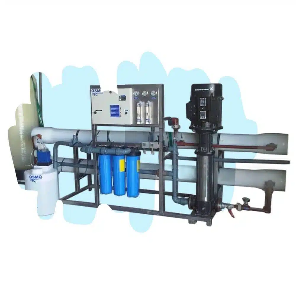 Planta de osmosis inversa OSMOVIC para uso industrial