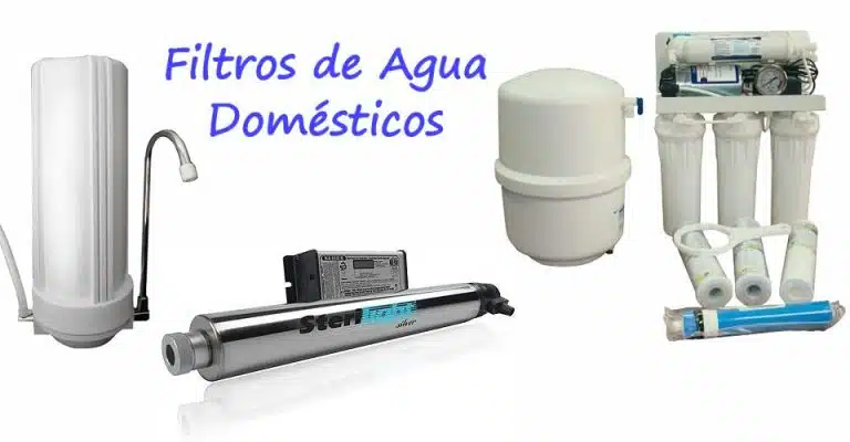 Distintos tipos de Filtros de Agua para casas que comercializamos en OSMOVIC