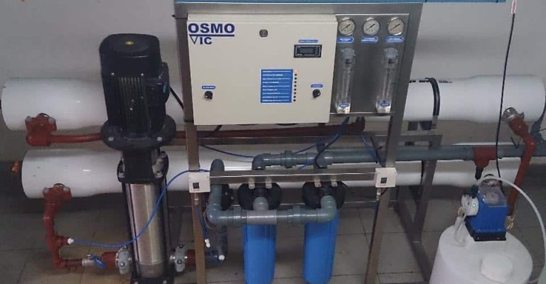 Equipo de ósmosis inversa Osmovic instalado en Santiago del Estero