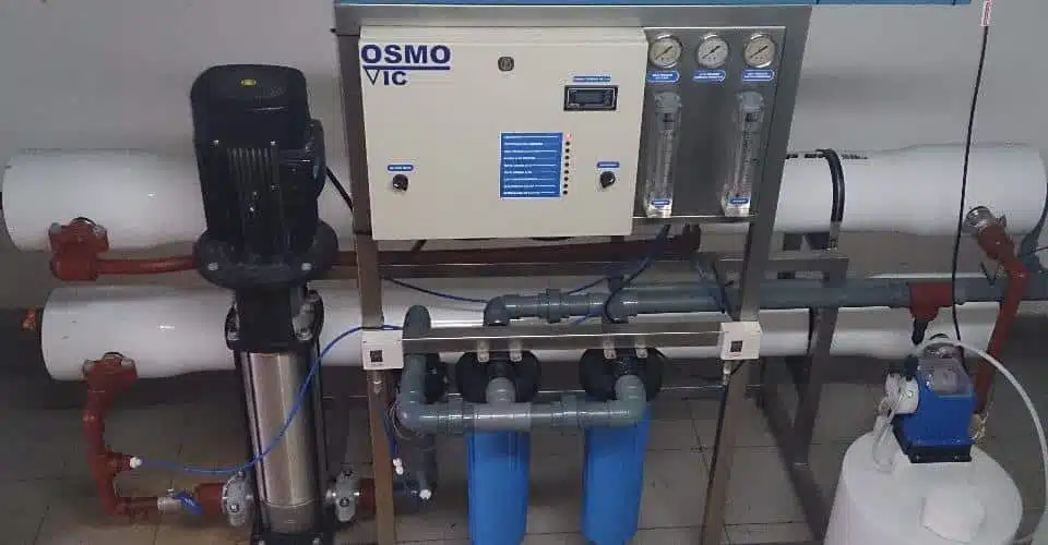 Equipo de ósmosis inversa Osmovic instalado en Santiago del Estero