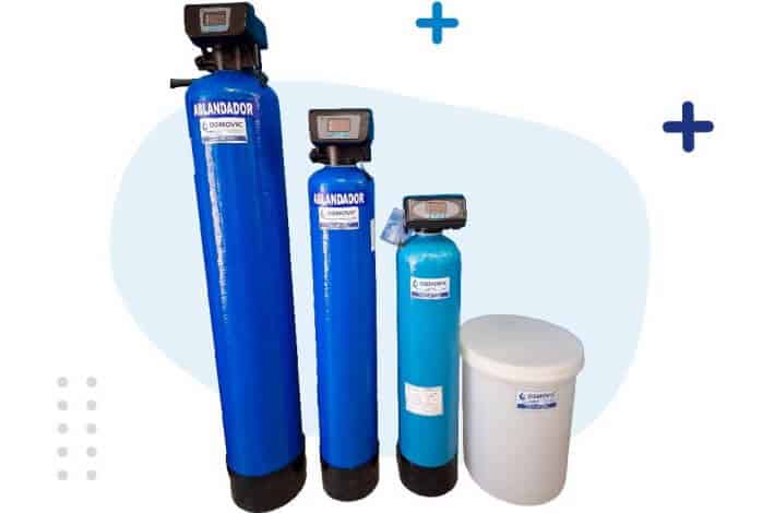 Ablandadores de Agua en tanque de PRFV marca OSMOVIC