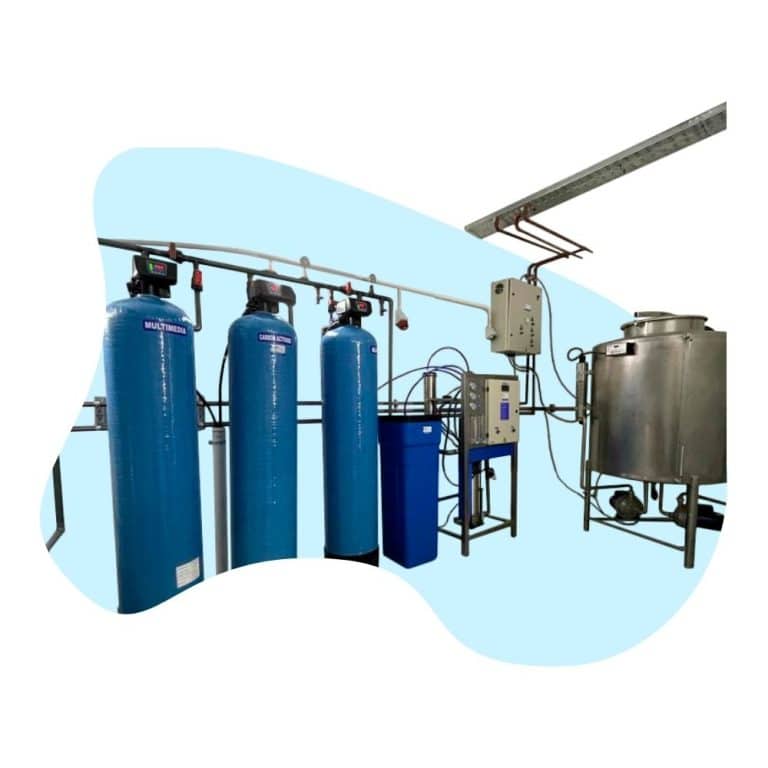 Sistema OSMOVIC de Osmosis Inversa con Filtros para plantas Embotelladoras de agua o bebidas en general