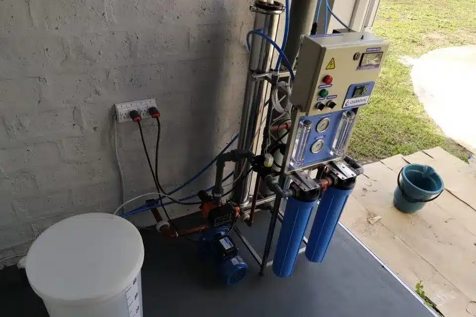 Osmosis Inversa Domiciliaria OSMOVIC instalada por el cliente en Villa Ángela, Chaco