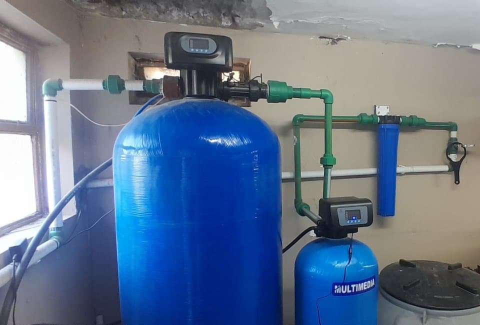 Ablandador de agua OSMOVIC en Hotel cordobés. Foto del cliente.