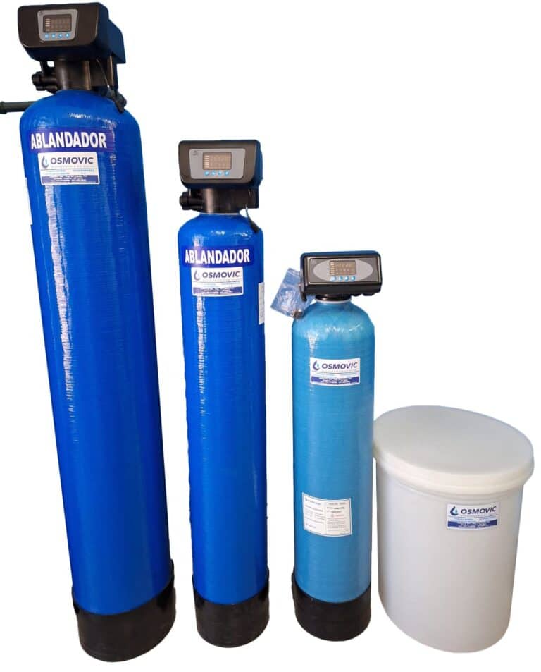 Ablandador de Agua en tanque PRFV para casas, comercio e industrias. OSMOVIC SRL