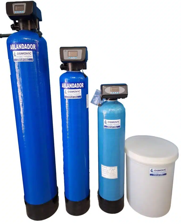Ablandador de Agua en tanque PRFV para casas, comercio e industrias. OSMOVIC SRL