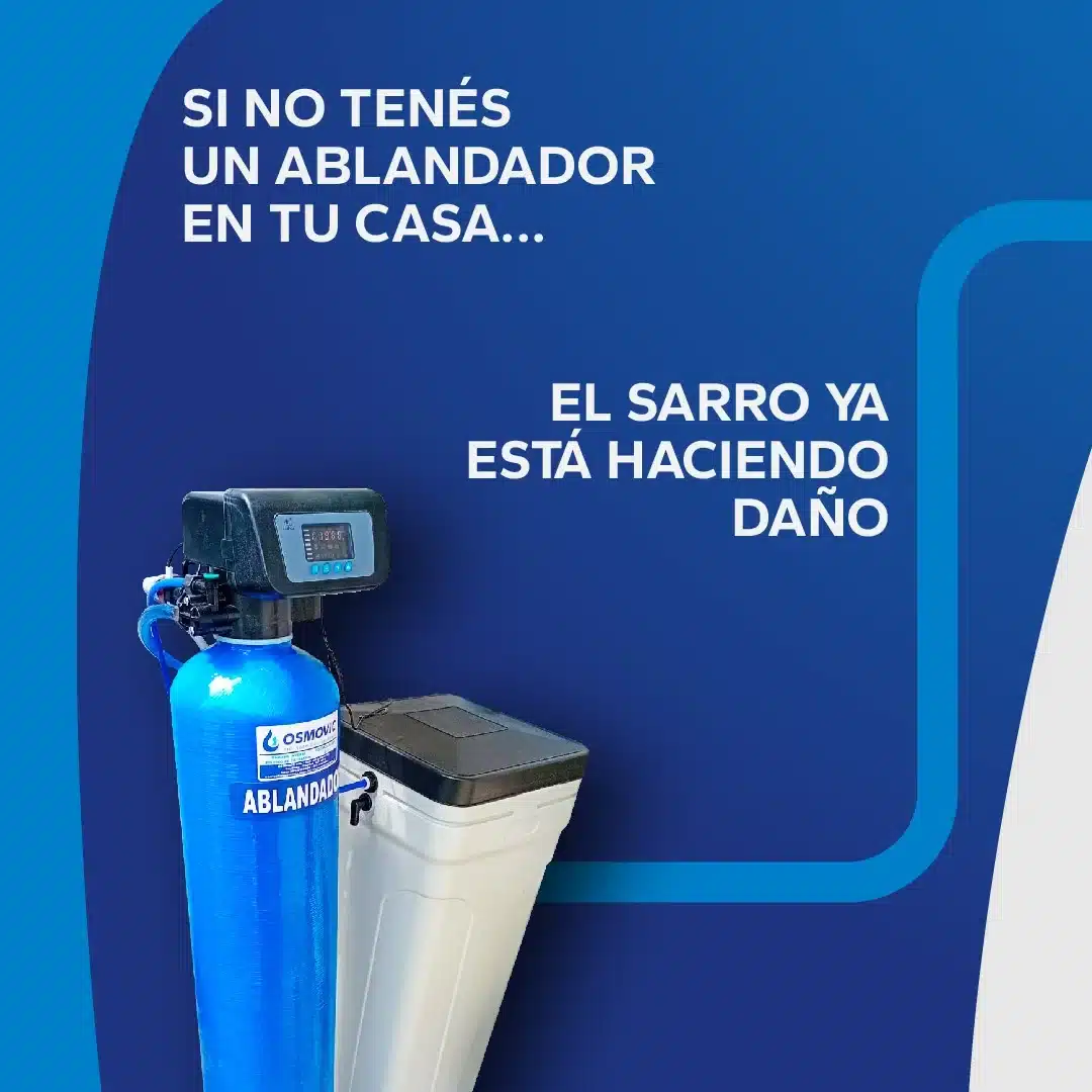 Sarro en tu casa de Buenos. Agua dura en zona norte.