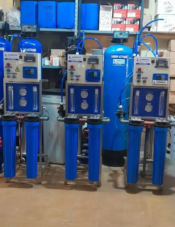 Equipo Osmovic de osmosis inversa para eliminar el arsénico en toda la casa